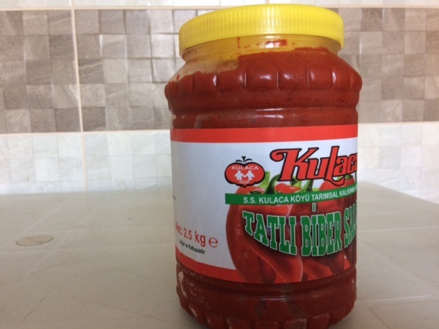 Kulaca Tatlı Biber Salçası  2.5 Kg.