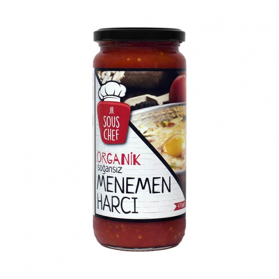 Jr. Sous Chef Organik Menemen Harcı 475 gr.